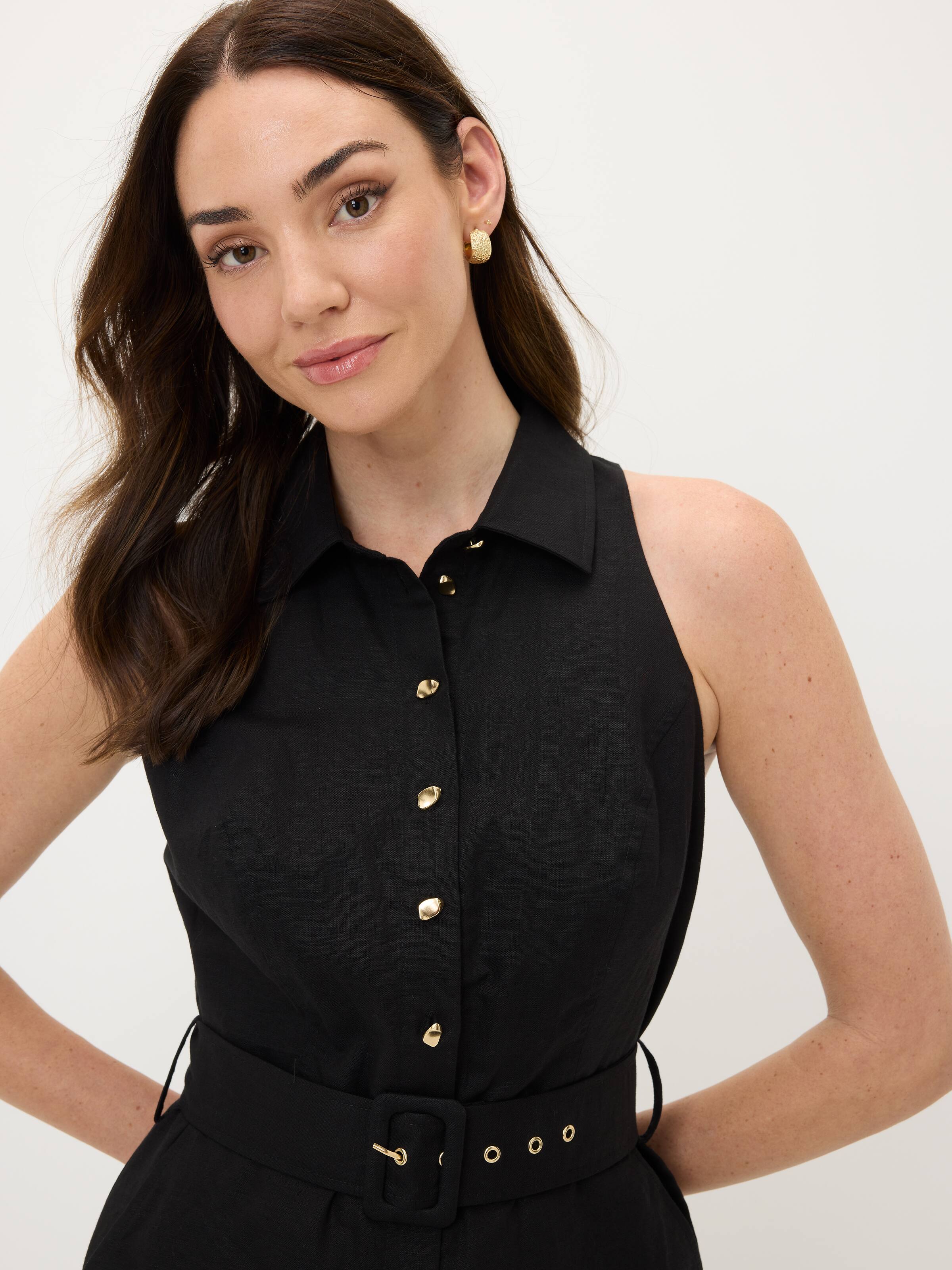 Ivy Collared Jumpsuit