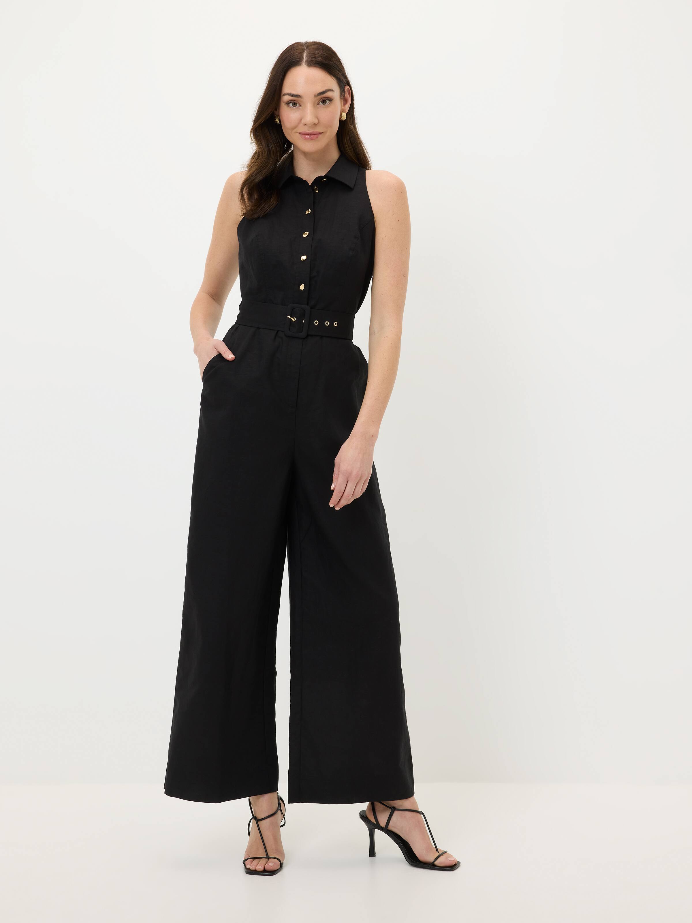 Ivy Collared Jumpsuit