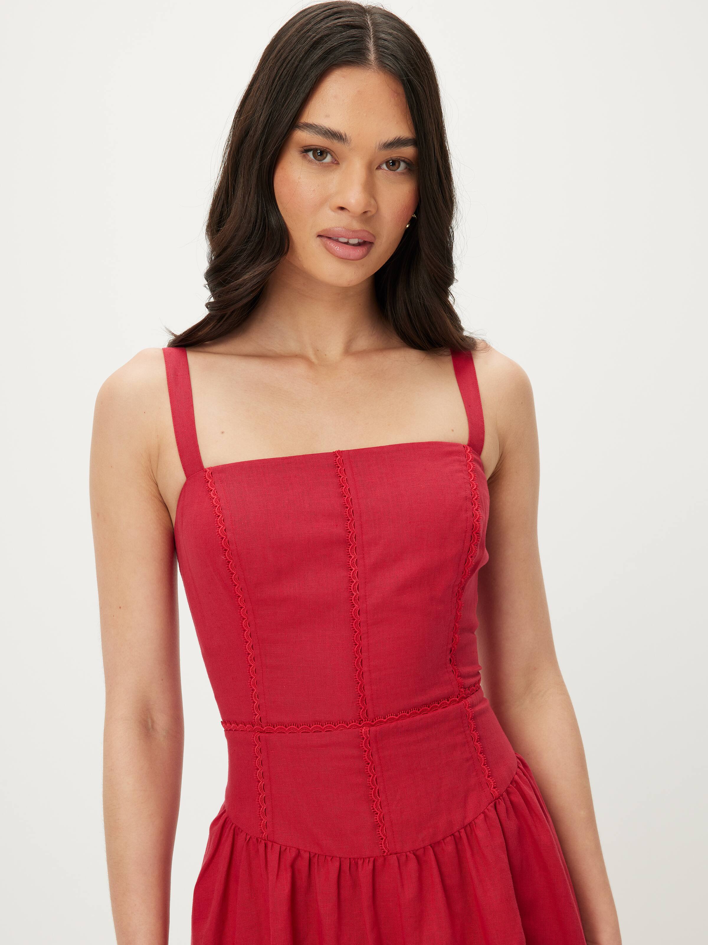 Tori Linen Blend Dress