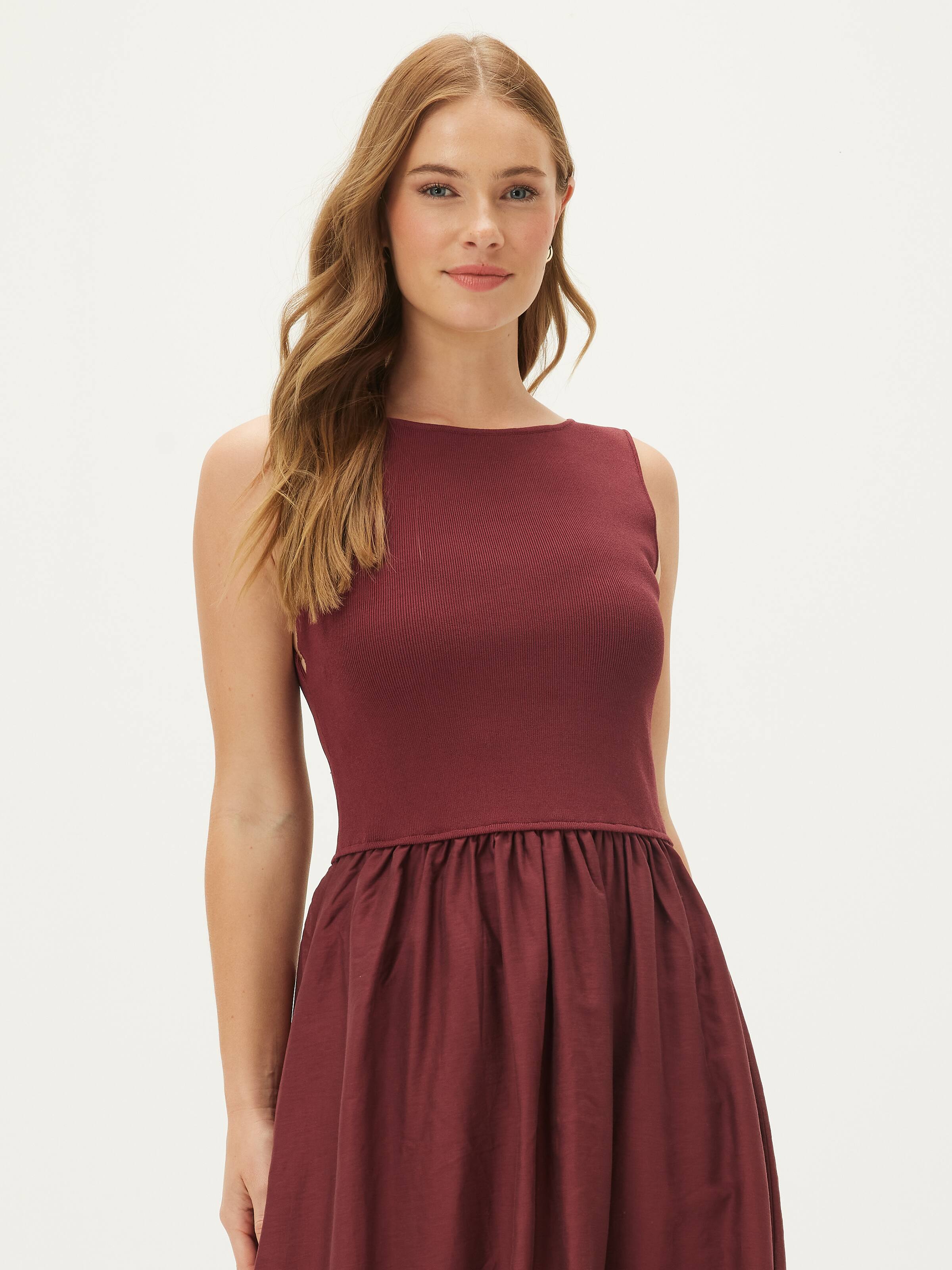 Sasha Mixed Media Dress