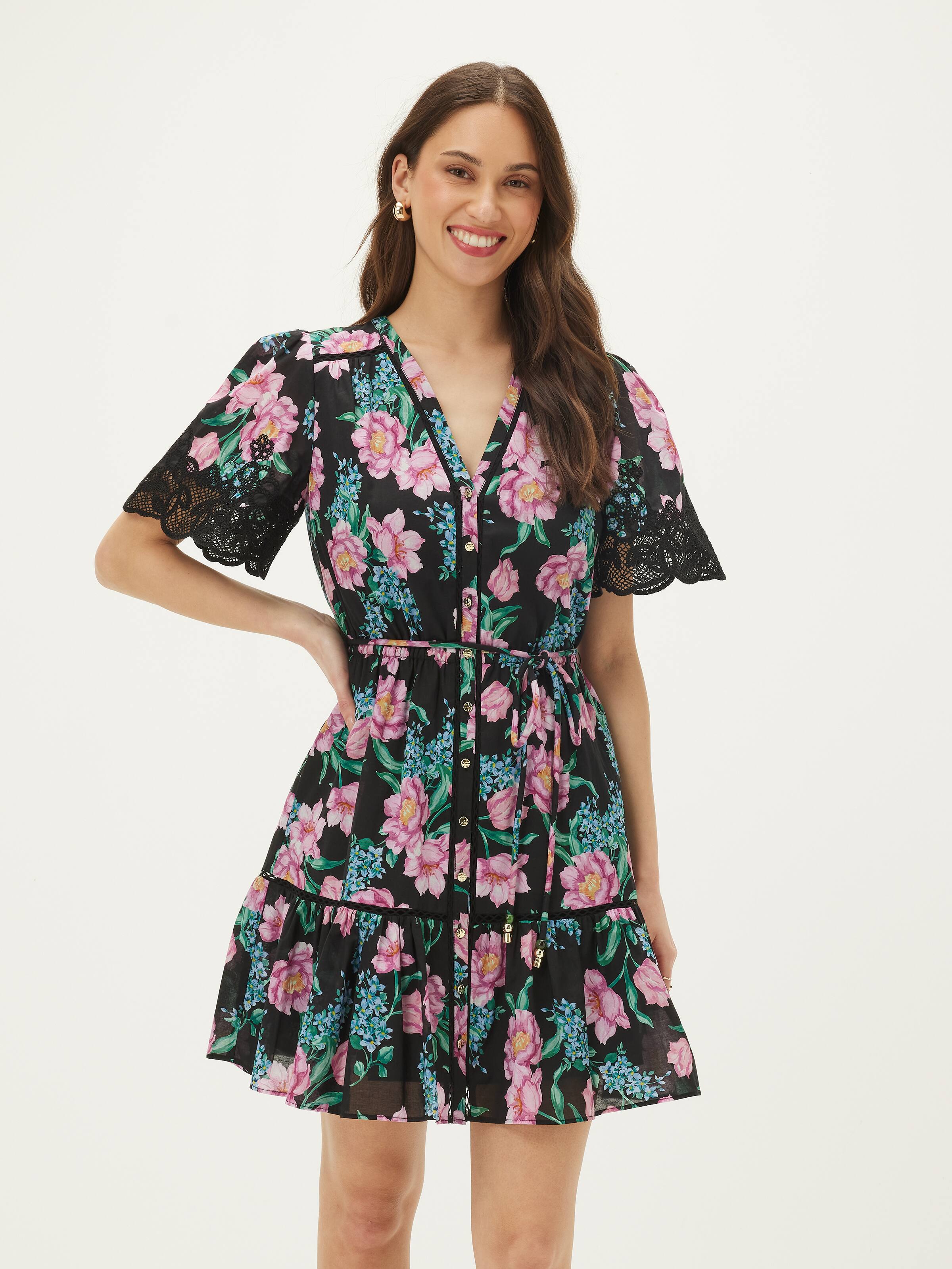 Sloan Trim Shirt Dress