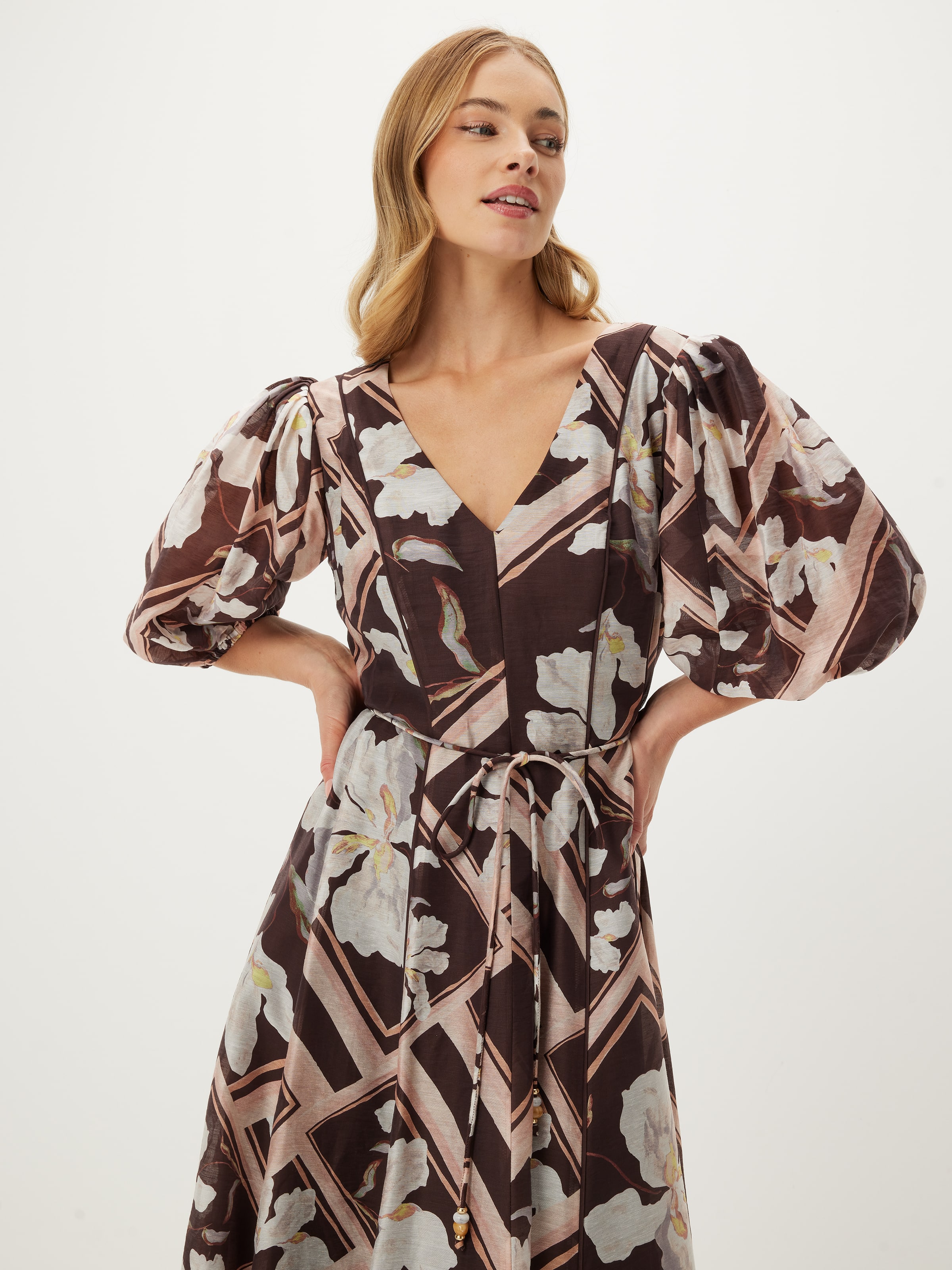 Mira Sleeveless Midi Dress