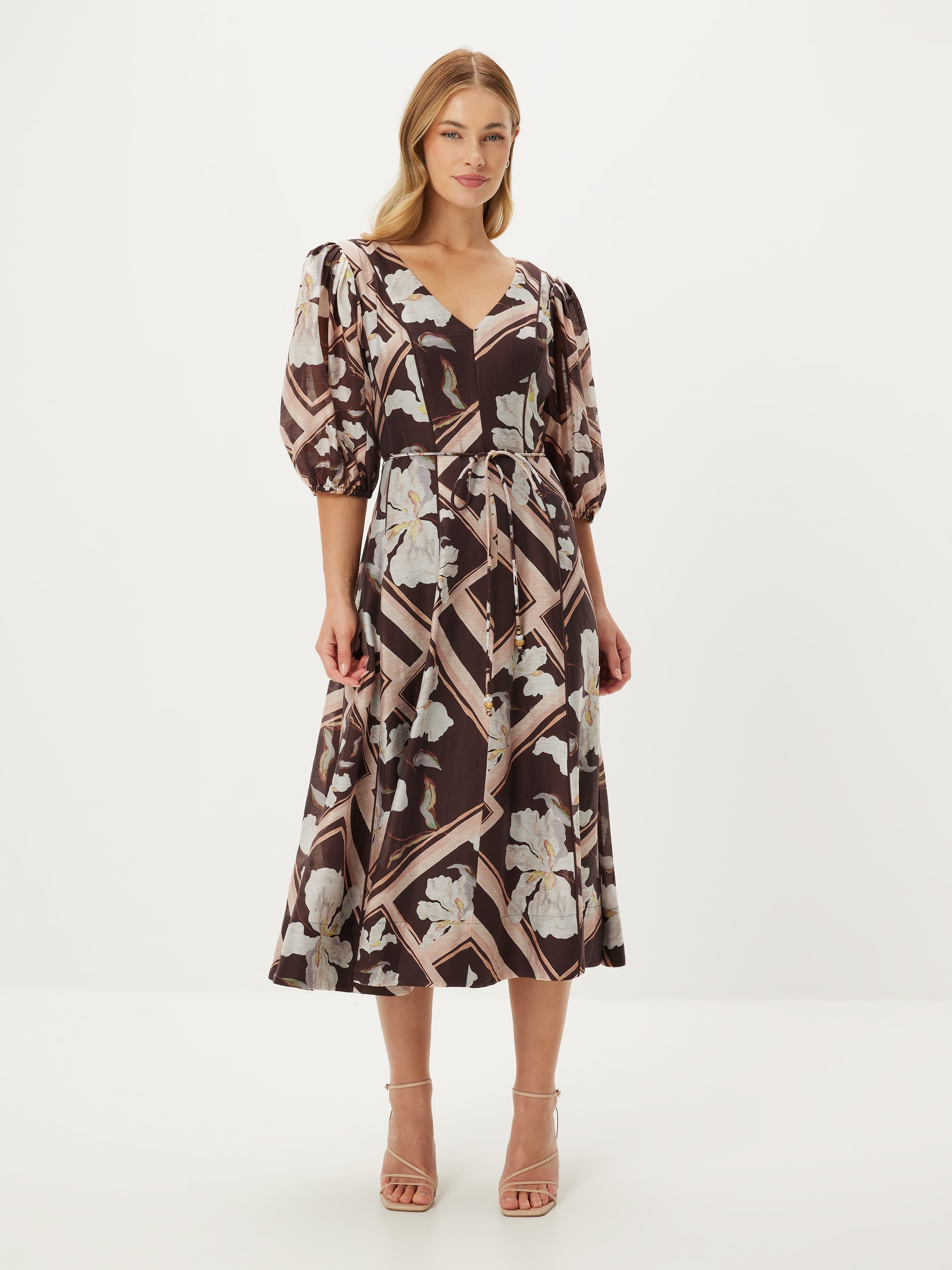 Mira Sleeveless Midi Dress