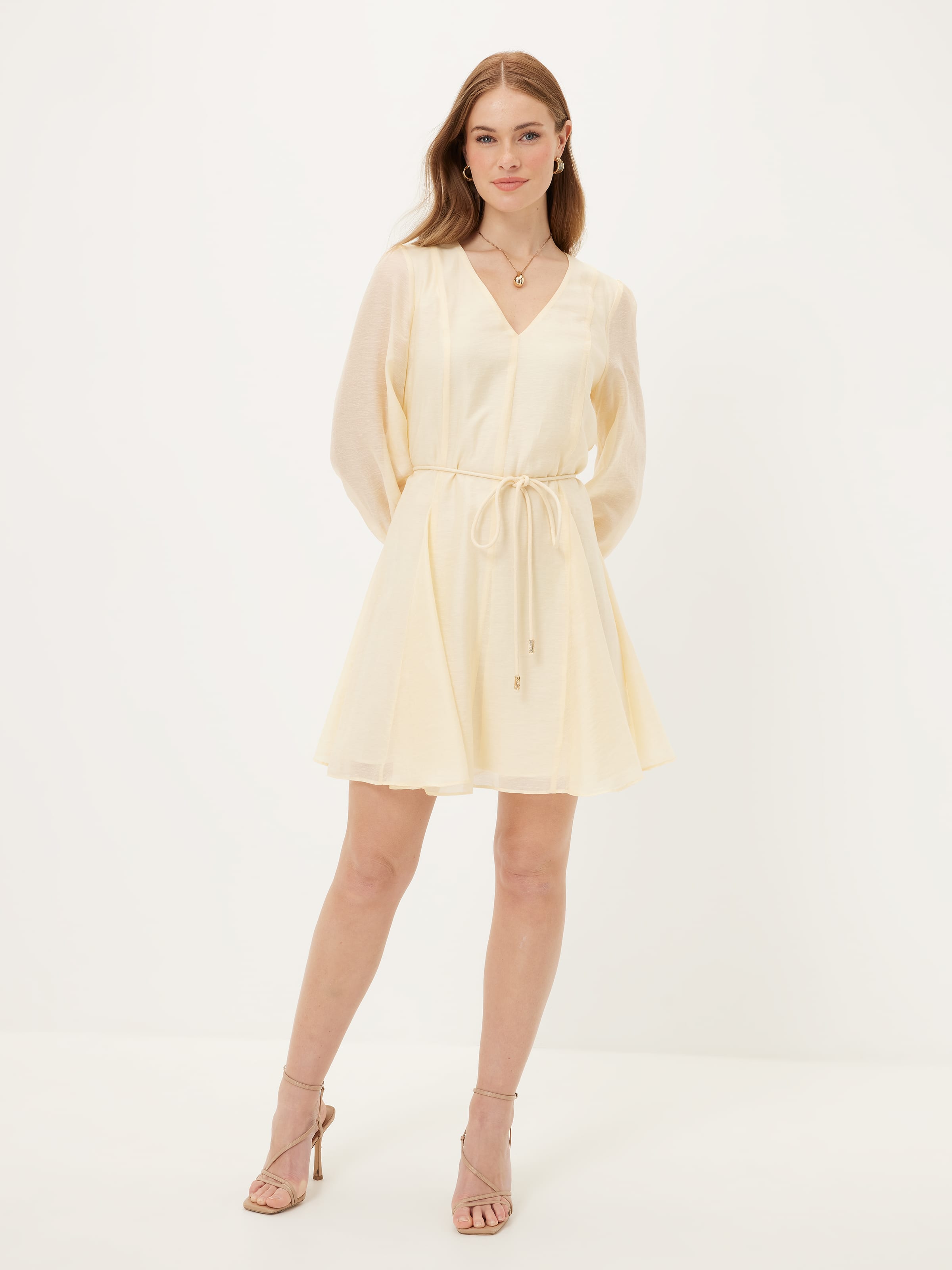 Paige V Neck Short Dress