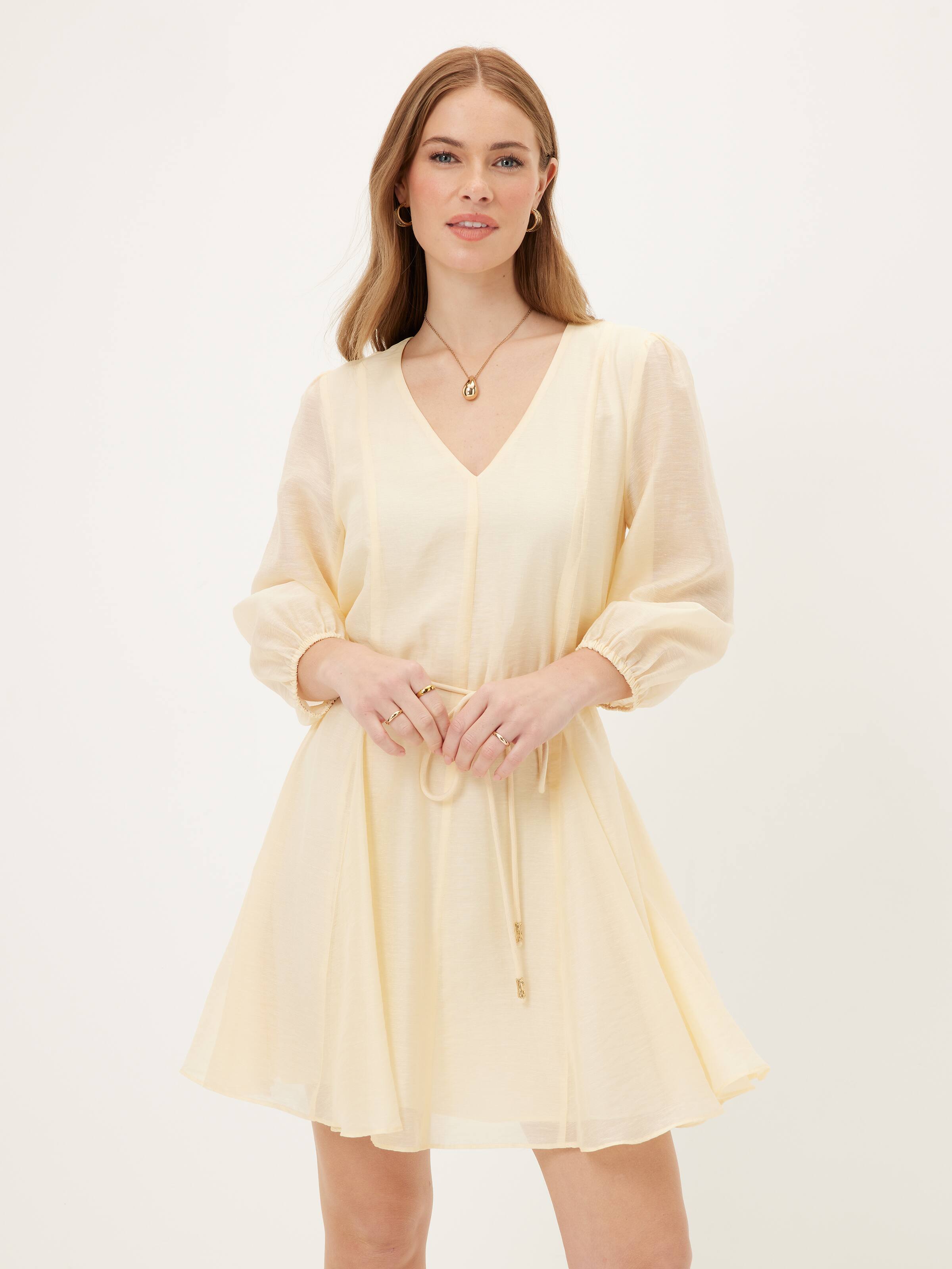 Paige V Neck Short Dress