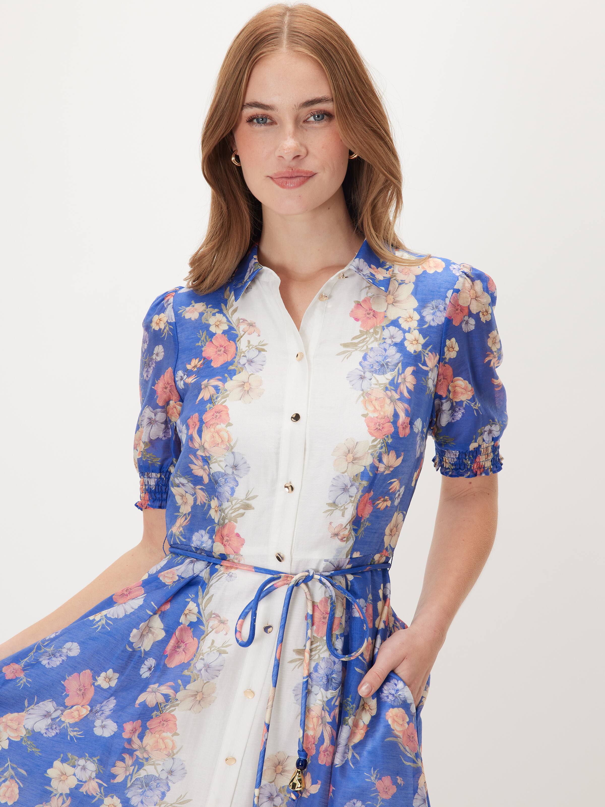 Claire Midi Shirt Dress