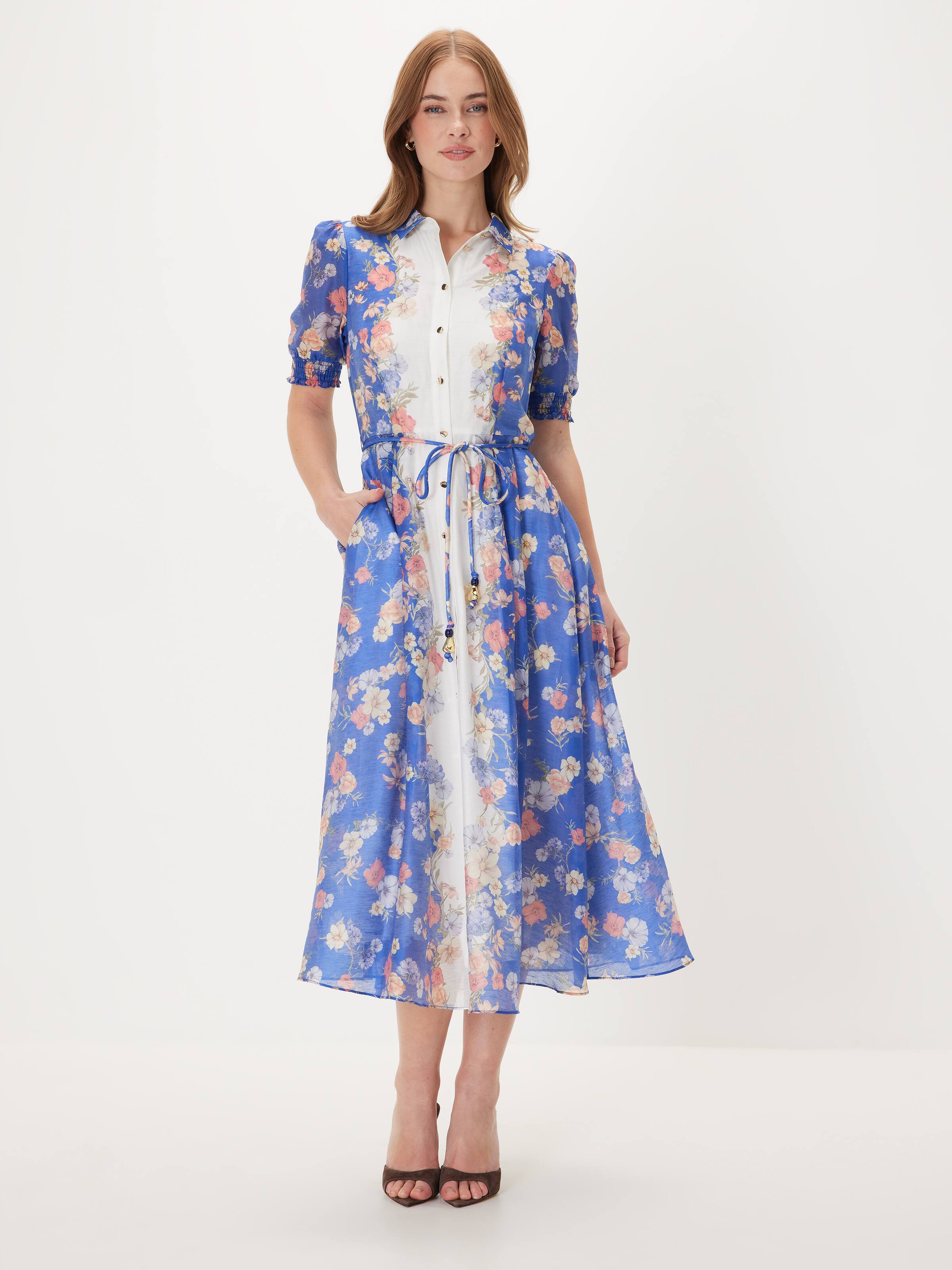 Claire Midi Shirt Dress