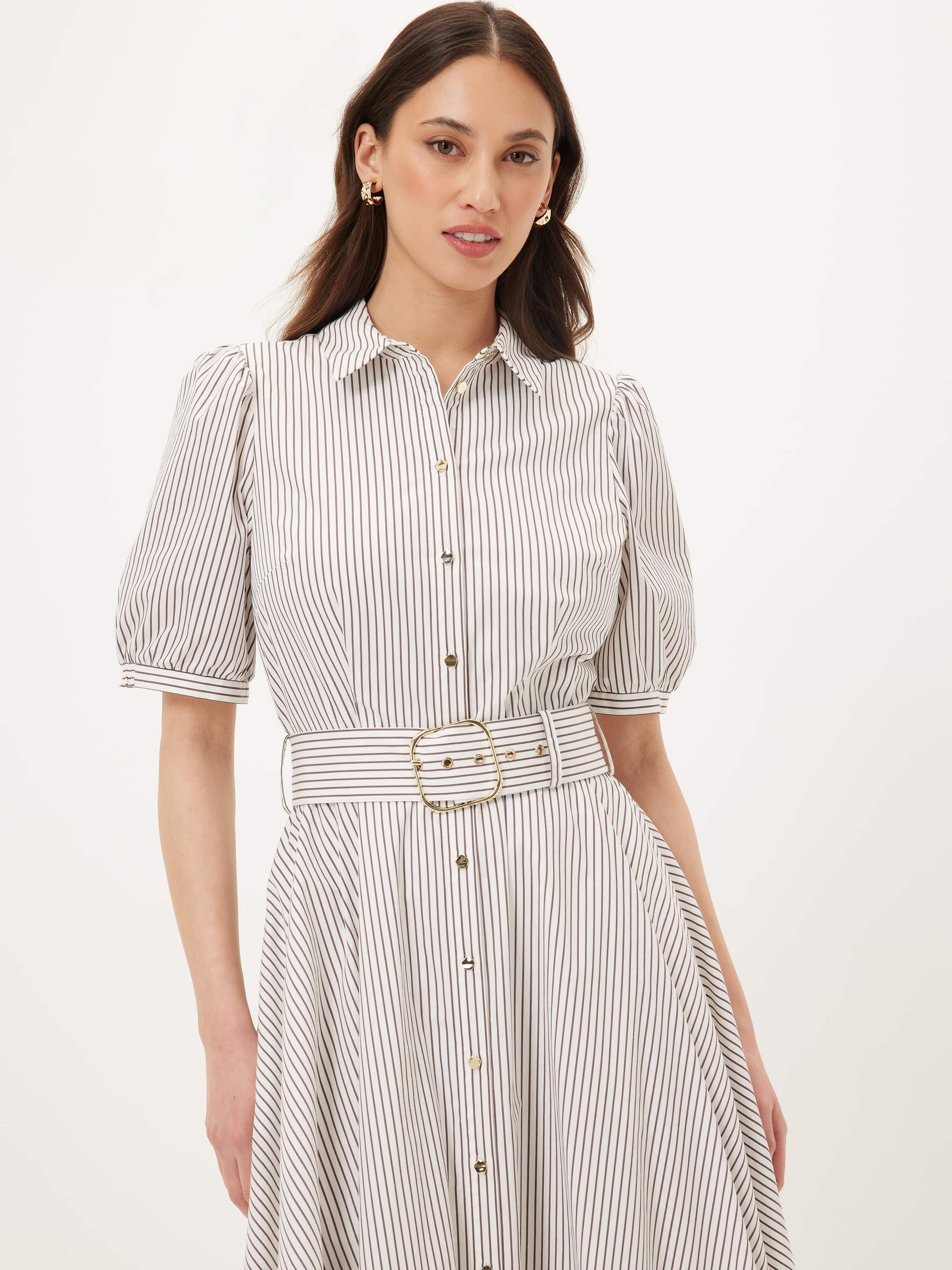 Channa Midi Shirt Dress