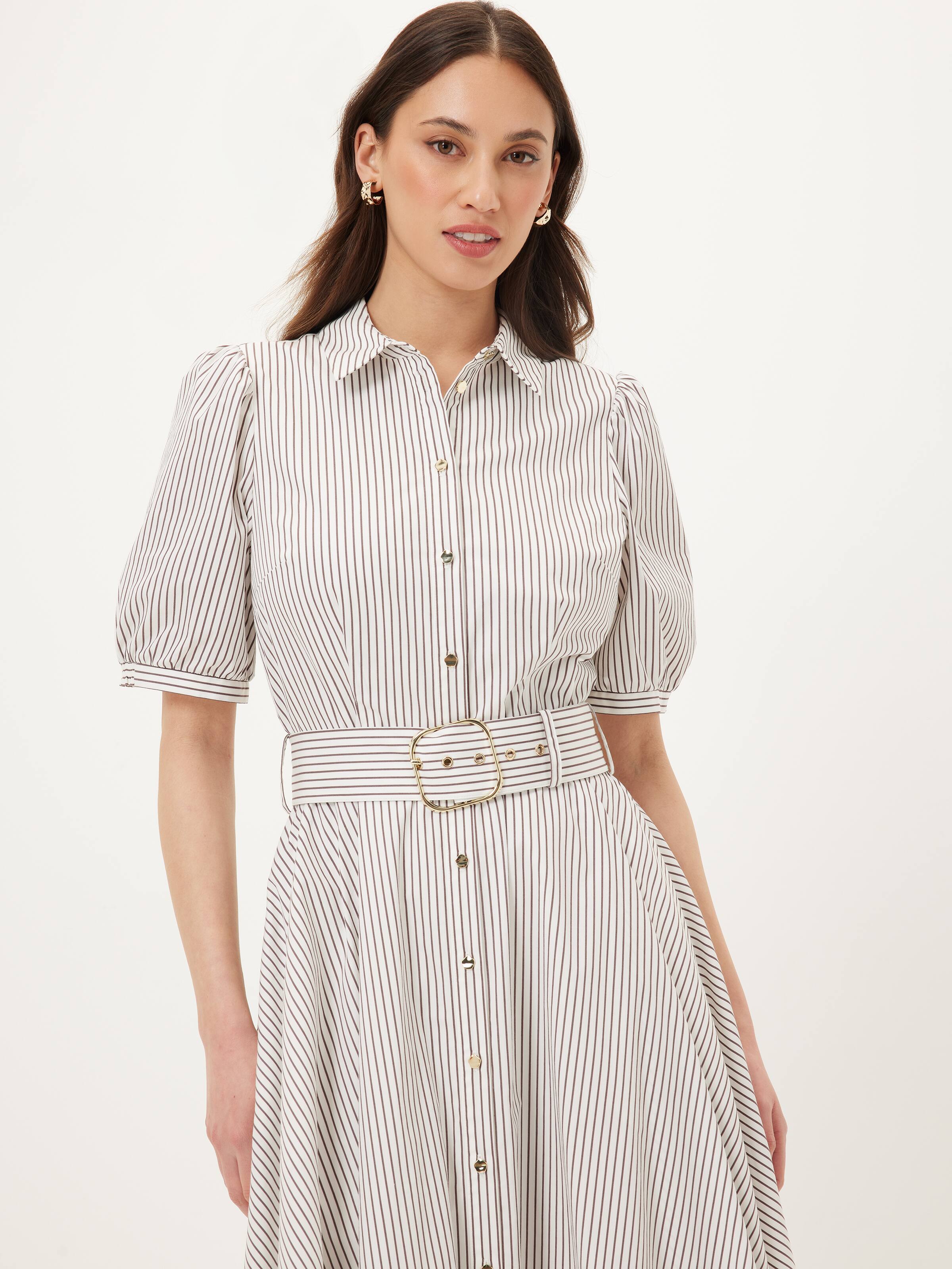 Channa Midi Shirt Dress