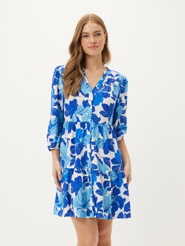 Ellie Tiered Shirt Dress                                                                                                        