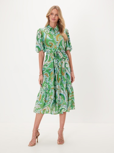 Andy Tiered Midi Dress                                                                                                          