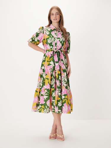 Andy Tiered Midi Dress                                                                                                          