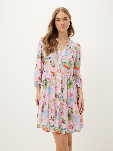 Ellie Tiered Shirt Dress                                                                                                        
