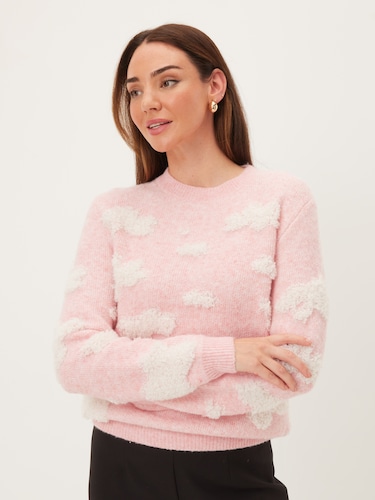 Cloud Novelty Knit                                                                                                              