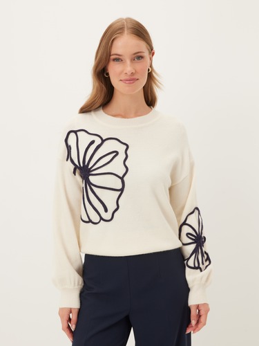 Fifi Floral Knit Jumper                                                                                                         