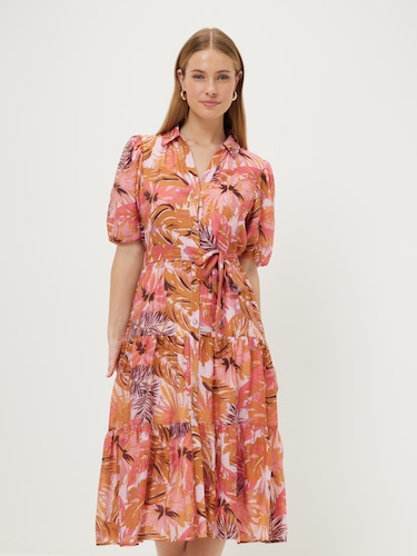 Andy Puff Sleeve Maxi Dress                                                                                                     