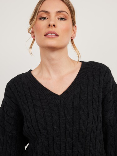 Kelly Cable Knit Sweater                                                                                                        