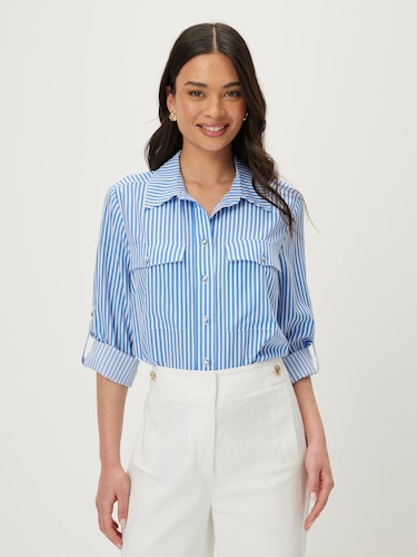 Mary Stripe Shirt                                                                                                               
