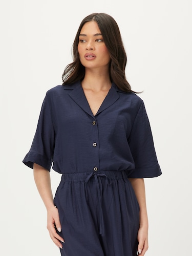 Tara Twill Short Sleeve Shirt                                                                                                   