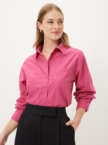 Lindsay Diamante Shirt                                                                                                          