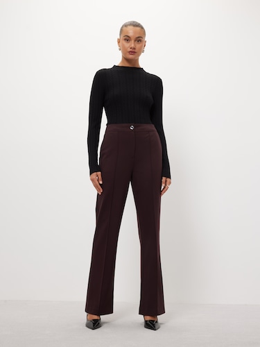 Bonnie Straight Leg Ponte Pant                                                                                                  