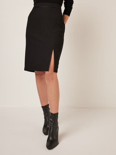 Lexington Black Suit Skirt                                                                                                      