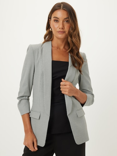 Mi Amour Houndstooth Blazer                                                                                                     
