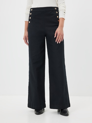 Petites Manhattan Wide Leg Jean                                                                                                 
