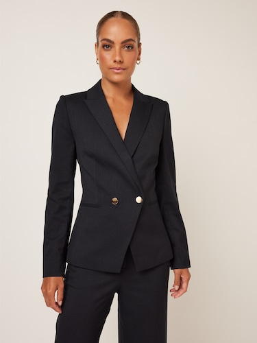 Wall St Navy Suit Jacket                                                                                                        