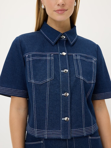 Upper East Side Denim Jacket                                                                                                    
