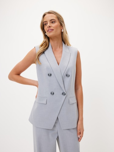 Powerhouse Grey Suit Vest                                                                                                       
