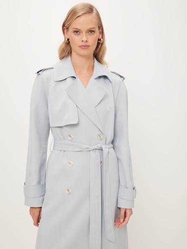 Limitless Linen Trench                                                                                                          