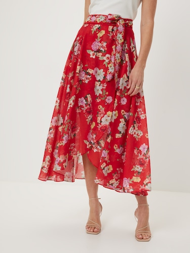 Tenerife Floral Ava Skirt                                                                                                       