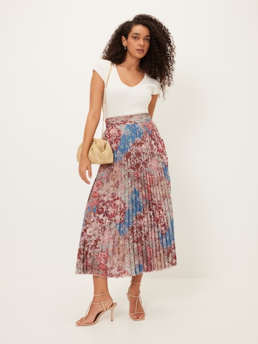 Paradise Pleated Skirt                                                                                                          