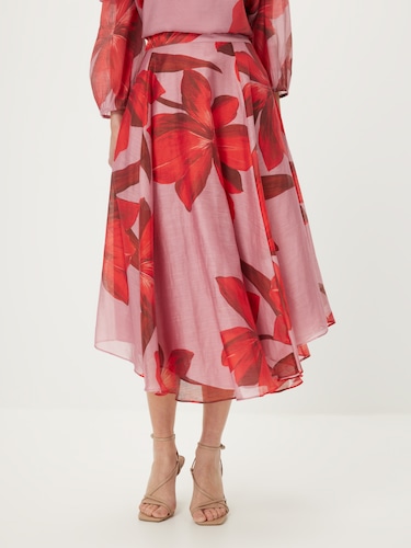 Valencia Floral Skirt                                                                                                           