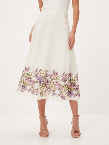 Ray Of Sunshine Midi Skirt                                                                                                      