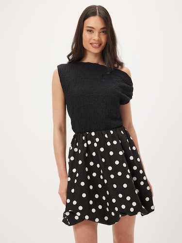 Blissful Bubble Hem Skirt                                                                                                       