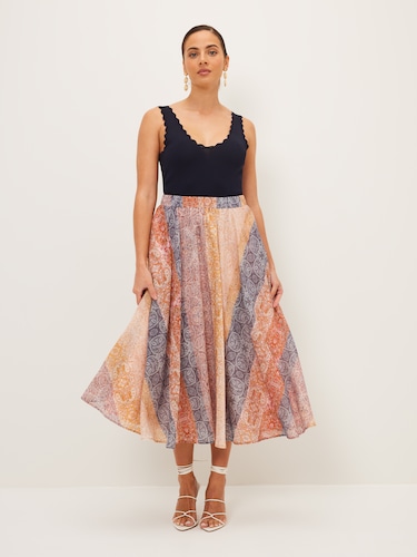 Adore You Midi Skirt                                                                                                            