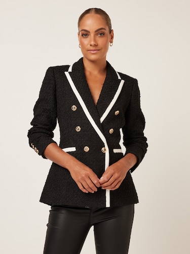 Lovefool Boucle Blazer                                                                                                          