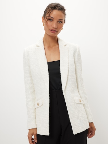 First Glance Boucle Jacket                                                                                                      