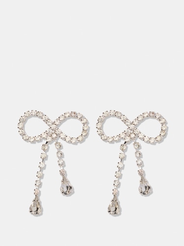 Cleo Bow Drop Earrings                                                                                                          