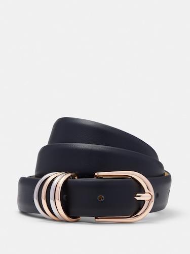 Kylie Two Tone Keeper Belt                                                                                                      