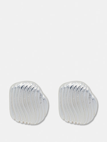 Mini Abstract Wave Stud Earrings                                                                                                