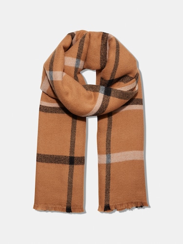 Savannah Window Panel Check Scarf                                                                                               