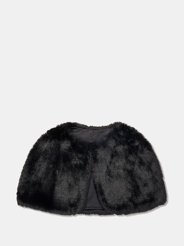 Faux Fur Capelet                                                                                                                