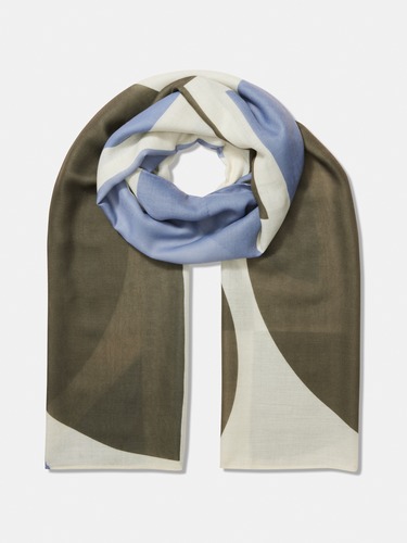 Geo Twill Lightweight Scarf                                                                                                     