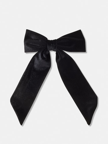 Velvet Clip In Bow                                                                                                              