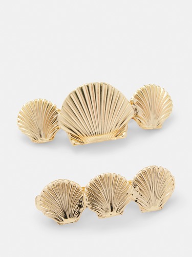 Shell Hair Clip Pack                                                                                                            
