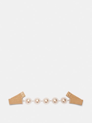 Jas Sun Detail Stretch Weave Belt                                                                                               