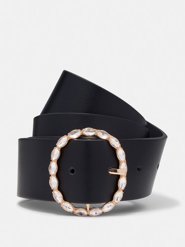 Diamante Buckled Belt                                                                                                           